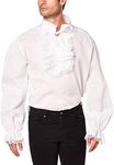 Forum Mens Ruffled Colonial Shirt A