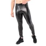 Kapow Meggings Berlin Men's Leggings - Vegan Faux Leather Men's Leggings - Natural Leather Look, Perfect for Festivals, Berlin, Small