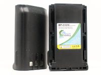 2X Pack - Icom BP-232N Battery - Replacement for Icom BP232N Two-Way Radio Battery (2200mAh, 7.4V, Lithium-Ion)