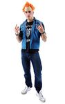 ORION COSTUMES Men's Vyvyan Basterd The Young Ones Fancy Dress