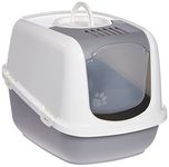 “NESTOR JUMBO” cat litter box, grey 66.5 x 48.5 x 46.5 cm, (pack of 1)