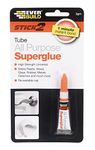 Everbuild Stick 2 All Purpose High Strength Superglue – High-strength – Bonds in 1 Minute – Clear – 3g