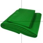 Speed Pool Cloth, 6 x 3 Bed & Cushions, English Green