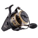 PENN Battle III Spinning Nearshore/Offshore Fishing Reel, HT-100 Front Drag, max of 40lb | 18.1kg, Made with Sturdy All-Aluminum Composition for Durability,Black Gold