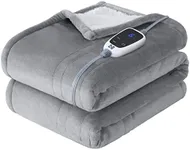 SEALY Electric Throw Blanket, Flann