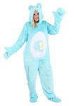 Classic Bedtime Bear Costume Care Bears Costume for Adults Medium Blue