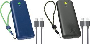 Nimble Champ Pro Portable Charger, 20,000mAh Power Bank with Cable, 65W Dual USB-C Fast Charging Battery Pack, Travel Essential Phone Power Bank for iPhone 17/16/15/14 Galaxy MacBook iPad Airpod Pixel
