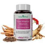 Neuherbs True Vitamin | 30 Veg Tablets | Plant Based Multivitamin For Women With 13 Vitamins & 9 Minerals With Herbs To Support Beauty, Bones & Daily Wellness | Gluten Free Multivitamin