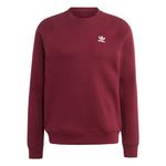 adidas Originals Trefoil Essentials Crew Neck Maroon, Medium