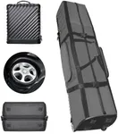 Yamato Kube Foldable Golf Travel Bag, Portable Golf Club Carrier (Grey)