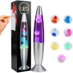 7 Colour Changing Lave Lamps, 13.5'