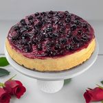Andy Anand's Traditional Blueberry Cake 9” - Freshly Baked Birthday Cake For Delivery - Slowly Savor Quality for an Amazing Experience (2 lbs)