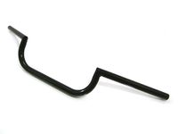 Motorbike Clubman Ace Drag Style Handlebar 7/8 inch 22mm in Black Steel for Café Racer Custom Bobber Project Suits Bar End Mirrors