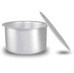 Sonanshi Aluminium Patila/Bhagona/Tapeli/Handi/Pot with LID (10 Litre) Silver