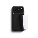 Bellroy Phone Case – 3 Card for iPhone 17 Pro (Leather iPhone case, Phone Wallet) - Black