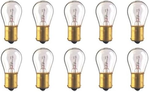 CEC Industries #1651 Bulbs, 5 V, 3 W, BA15s Base, S-8 shape (Box of 10)