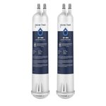 GLACIER FRESH Compatible with 4396841 Refrigerator Water Filter, EDR3RXD1, KAD3RXD1, WHR3RXD1, 4396841, 4396710, Filter 3, 46-9083,46-9030, 9030, 9083 Refrigerator Water Filter, 2 Pack