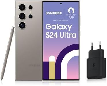 SAMSUNG GALAXY S24 Ultra, Smartphone Android 5G, 512 Go, Chargeur secteur rapide 25W inclus [Exclusivité Amazon], Smartphone déverrouillé, Gris, Version FR