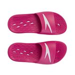 Speedo Women's Slides | Pool Sliders | Beach Footwear, Vegas Pink , 5 UK