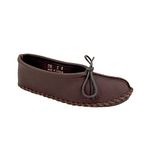 Laurentian Chief Women's Elk Hide Ballerina Moccasins (5, Elk, numeric_5)