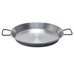 Garcima 13 1/2" Pata Negra Restaurant Grade Pan, 34cm, Silver, Medium