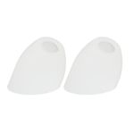 OSALADI Lamp Shades 2pcs Plastic Lampshade Horseshoe Lampshade Replacements White Lamp Shade Cover for Lamp Bedroom Light Accessory Led Bulbs