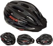 AWE AWEAir™ In Mould Adult Bike/E-Bike Helmet 58-61cm Black/Carbon FREE 5 YEAR CRASH REPLACEMENT*