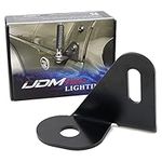 iJDMTOY Front Driver Near The Hood Side CB Antenna Mount Bracket Holder Compatible with Jeep Wrangler JL JK TJ & Jeep Gladiator JT