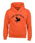 Shop4Ever Camp Half Blood Demigods Hoodies Long Island Sound Sweatshirts Small Orange 0