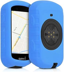 kwmobile Case Compatible with Garmin Edge 530 - Case Soft Silicone Bike GPS Protective Cover - Blue