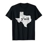 Texas T Shirt Women Men Yall Texas 