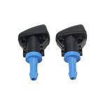 MOTOALL 1 Pair Windshield Washer Nozzle for Chrysler Dodge 2011-14 200 Avenger Challenger