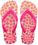 Havaianas Kids Kids Flores, White/Pink Flux, 1/2
