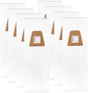 Zibopon Style ST Vacuum Bags Compatible with Sanitaire Commercial Upright Vacuum Cleaner: S600 SC600 SC678 SC688 SC800 SC888 SC888J SC889 Series, Part# 63213B(8 Pack)