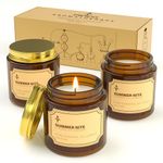 TRINIDa Citronella Candle, Citronella Candle Outdoor, Natural Soy Wax Scented Candles, Citronella Candle Set for Home, Patio, Outdoor, Garden and Travel, Gifts for Women