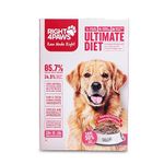 RIGHT4PAWS 6kg Dog Food - Medium & Maxi Breed Diet for Adult with High Nutrition Chicken Eggs & Sardine - Next Gen Pet Dry Food 85% Animal Source Biologically Appropriate Reduce Stool Obesity Risk
