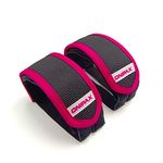 ONIPAX Outdoor Bike Pedal Straps Pedal Toe Clips Straps Tape 2 pieces (Pink)