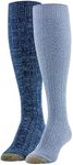 GOLDTOE Women's Knee High Socks, 2-