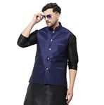 TS Lifestyle Men's Solid Nehru Jacket.