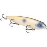 Strike King Lures, KVD Mega Dawg Hard Bait, Freshwater, 6" Length, 2 oz, Topwater, Oyster, Package of 1