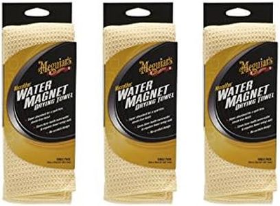 Meguiar's X2000 Water Magnet Microfiber Car Drying Towel (3 Pack)