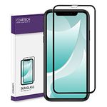 Czartech Tempered Glass for iPhone 11 | iPhone XR Edge to Edge Screen Guard Protector Full Coverage glass with Easy Cleaning kit