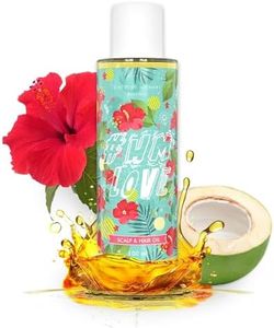 Hibiscus Monkey HM Love Scalp & Hair Oil | Promotes Hair Growth & Reduces Hair Fall | Scalp Nourishment | Anti-Hair Frizz | Fresh Hibiscus Flower, Coconut Milk oil | Natural, No Mineral oil, Chemical Free | Unisex | 100 ML