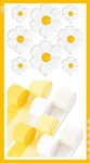 PartyWoo Crepe Paper Streamers 8 Rolls 656ft and Daisy Balloons 8 pcs