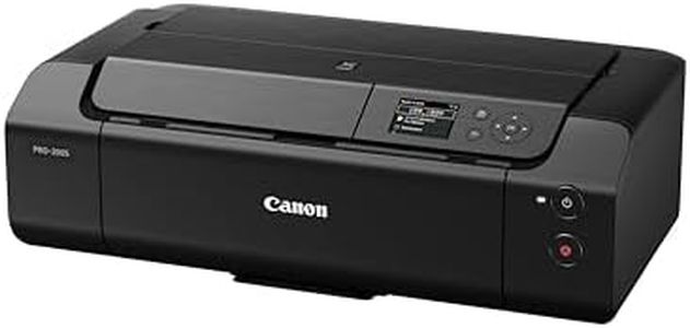 Canon PIXMA PRO-200S Farbtintenstrahldrucker Fotodrucker DIN A3+ (Hochglanzdruck, WLAN, USB 2.0, WiFi, LAN, Print App, 7,5 cm LCD Farbdisplay, 4.800 x 2.400 DPI, 8 Separate Druckertinten), grau
