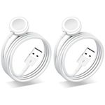 2024 Update New Version Watch Charger [2 Pack] Magnetic Wireless Cable Portable Compatible for Apple Watch Series 8 7 6 5 4 3 2 SE Ultr