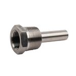 NOSHOK 75-025-316-SS 316 Stainless Steel Thermowell, 2-1/2" Stem, 3/4" NPT