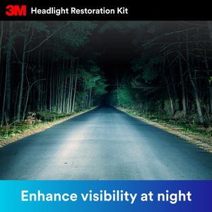 3M Headlight Restoration Kit – Lens Cleaning & Polishing System
