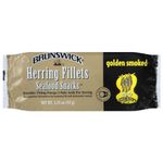 Brunswick Golden Smoked Herring Fillets, 3.25 oz Can (Pack of 12) - 18g Protein per Serving - Gluten Free, Keto Friendly - Great for Pasta & Seafood Recipes