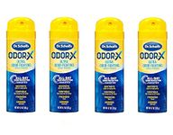 Dr. Scholl's Odor-X Odor Fighting Spray Powder - 4.6 oz, Pack of 4